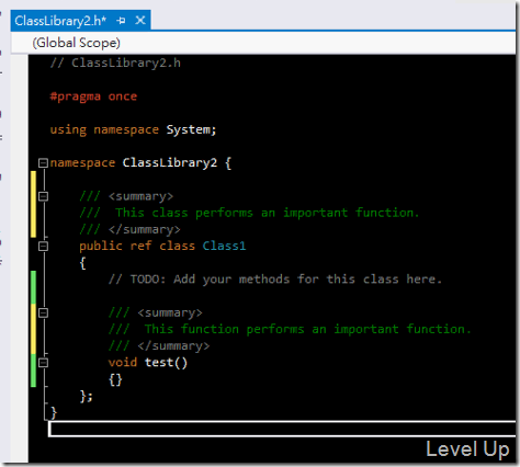 [C++][Visual Studio]How to generate XML Documentation Files with visual studio C++